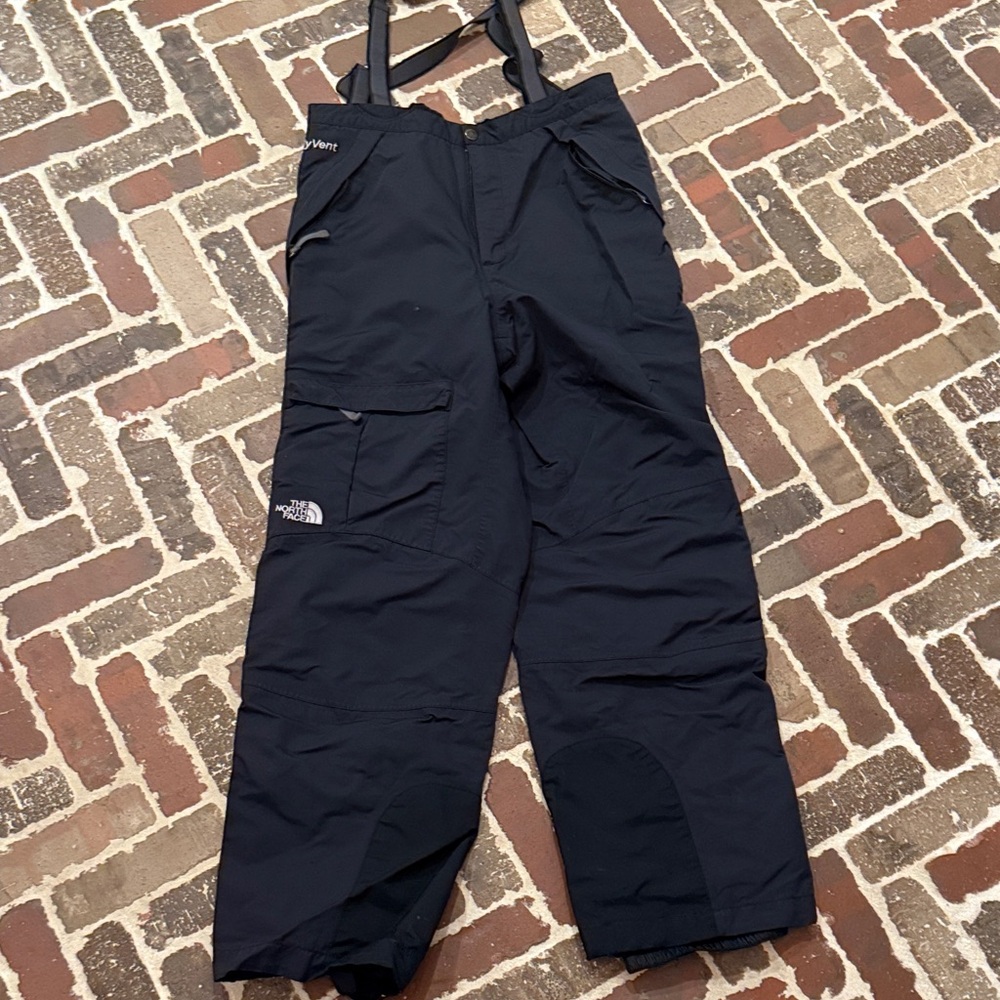 The North Face Black Insulated Bib Pants